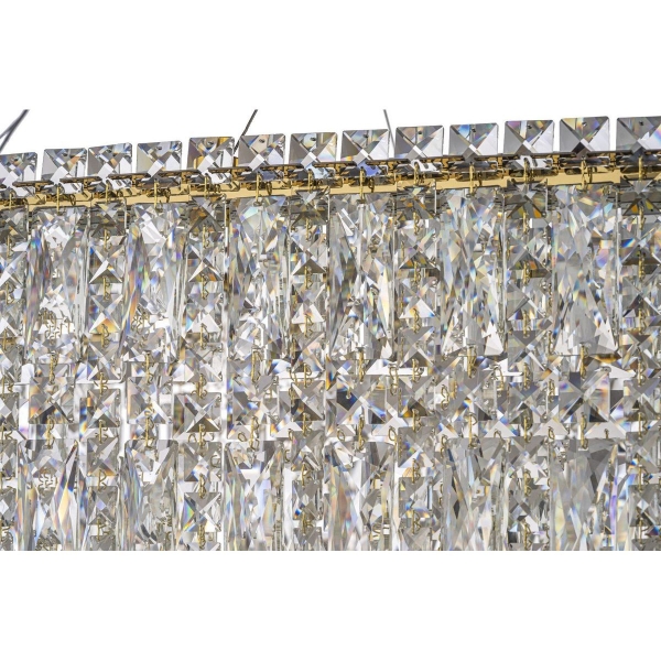 Подвесная светодиодная люстра Arti Lampadari Ovindoli L 1.5.100x35.100 G