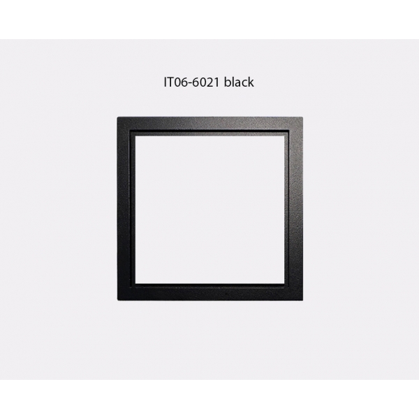 Встраиваемый светодиодный светильник Italline IT06-6020 black 4000K