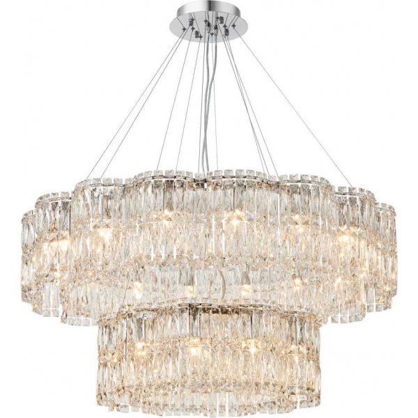 Люстра подвесная хрустальная 2174/09/26P Stilfort, серия Admire