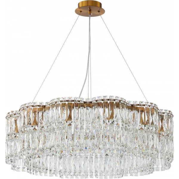 Люстра подвесная хрустальная 2174/05/12P Stilfort, серия Admire
