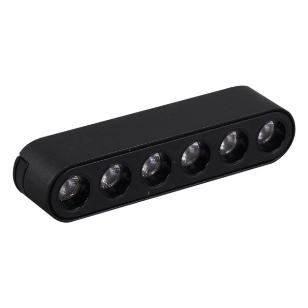 Трековый светодиодный светильник Reluce 13002-9.3-001UR magnetic LED6W BK