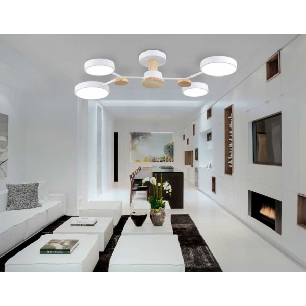 Люстра на штанге Ambrella light COMFORT FL4858