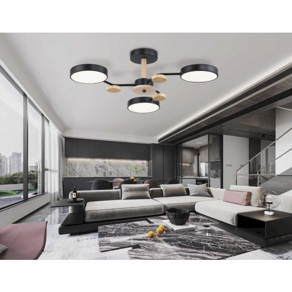Люстра на штанге Ambrella light COMFORT FL4857