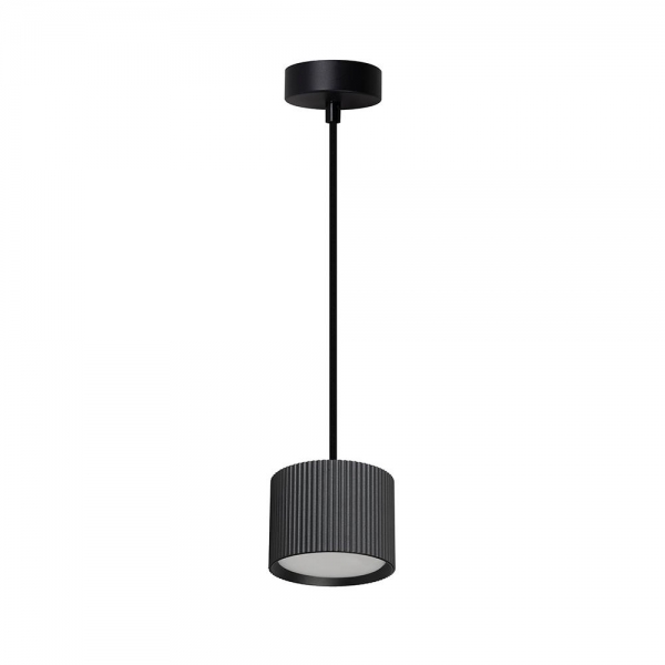 Светильник потолочный Feron Barrel HL4588 ARIA  levitation 12W, 230V, GX53, черный, на подвесе 1,7 м
