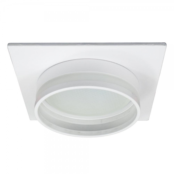 Светильник встраиваемый Feron DL503 LUNA потолочный GX53 белый квадрат 51091