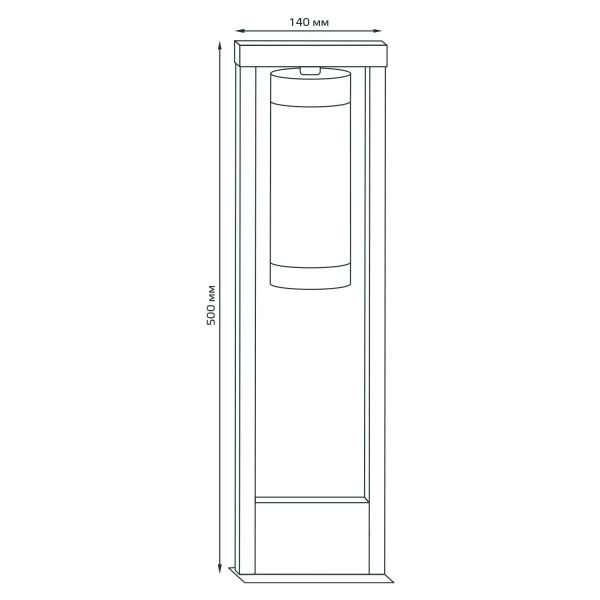 Уличный светильник Gauss Aura GD019