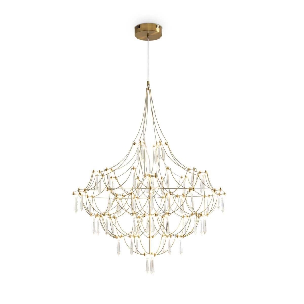 Подвесная светодиодная люстра Freya Amela FR6138PL-L44BS