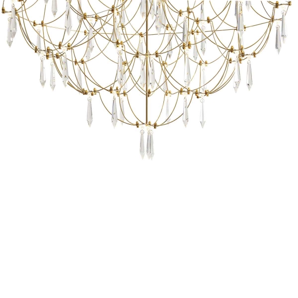 Подвесная светодиодная люстра Freya Amela FR6138PL-L44BS