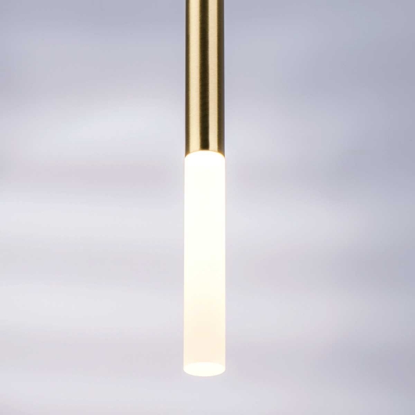 L3T747133 Люстра TUBO LED 15W 750LM 360G ЗОЛОТО 3000K