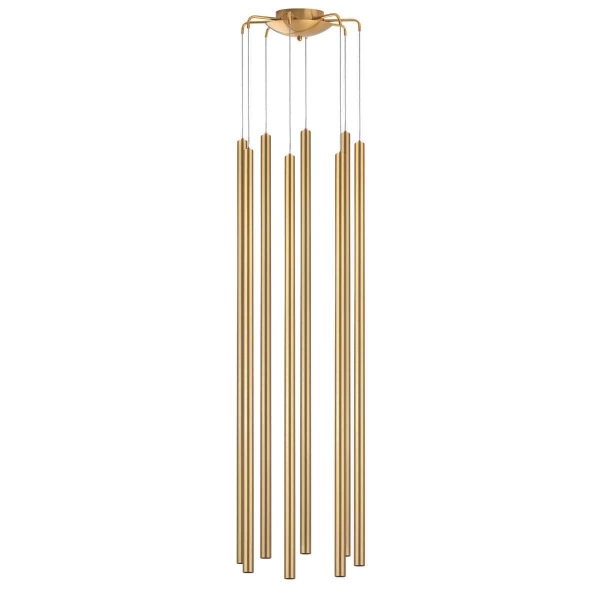 L8T747443 Люстра TUBO LED 40W 2560LM 25G ЗОЛОТО 4000K