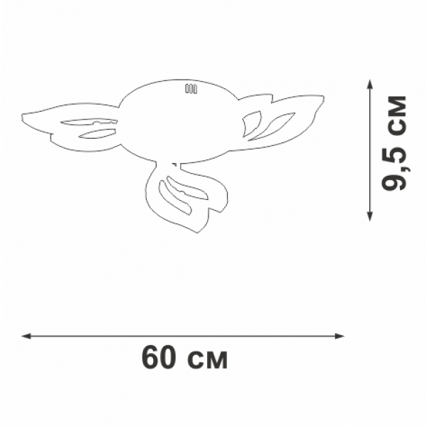 Люстра Vitaluce V2520-0/3PL