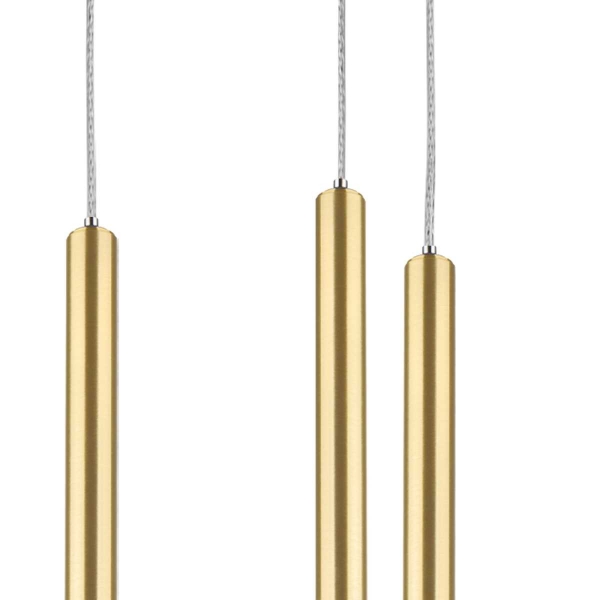 L5T747333 Люстра TUBO LED 25W 1500LM 25G ЗОЛОТО 3000K