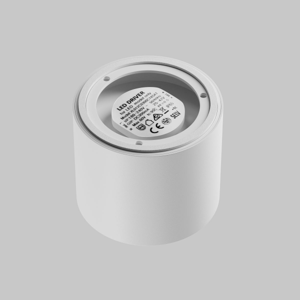 Потолочный светодиодный светильник Maytoni Technical Ceiling Lens C217CL-15W3K-W