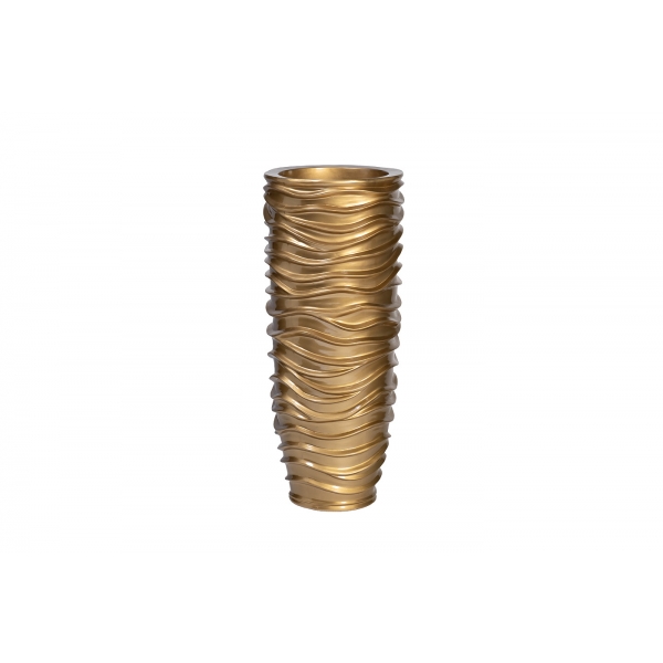 ZS-C845-34 Кашпо 34*34*84см цвет золото