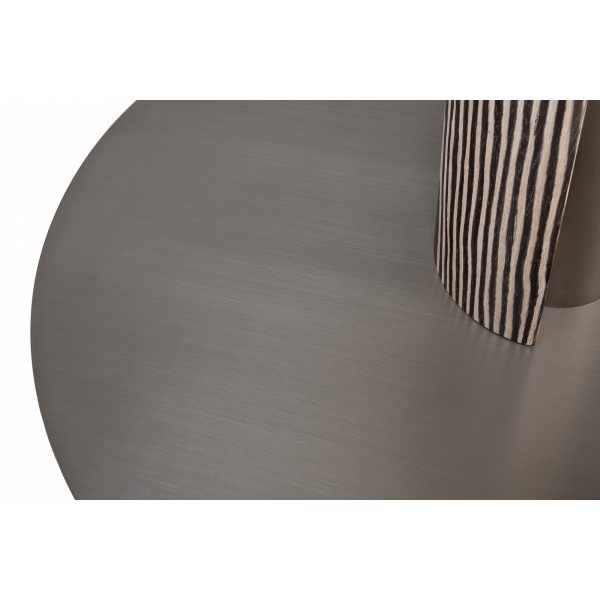 58DB-20192 Стол барный Zebrano d85*106см