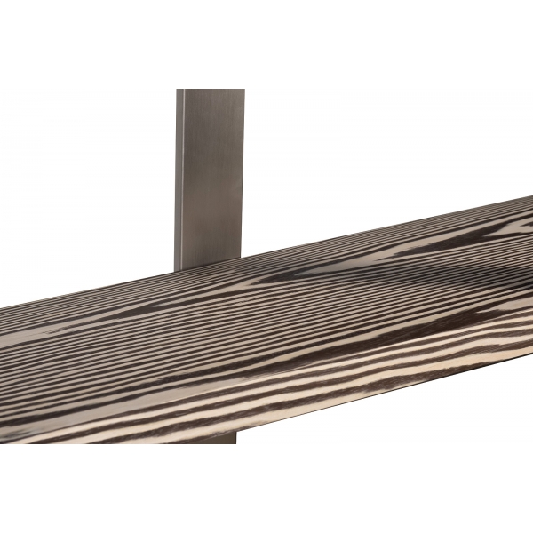 58DB-16000 Стеллаж Zebrano 120*33,5*185,5см