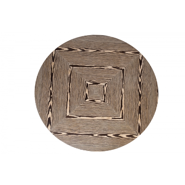 58DB-23188 Стол журнальный Zebrano d140*42см