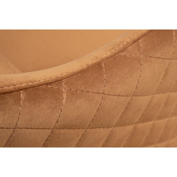 Кресло Verona Basic/VD вращающееся велюр коричн. Colt004-KOR 70*77*80см