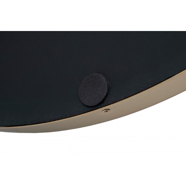 79MAL-9231-86G Зеркало на подвесе двойное рама металл. цвет золото d35см