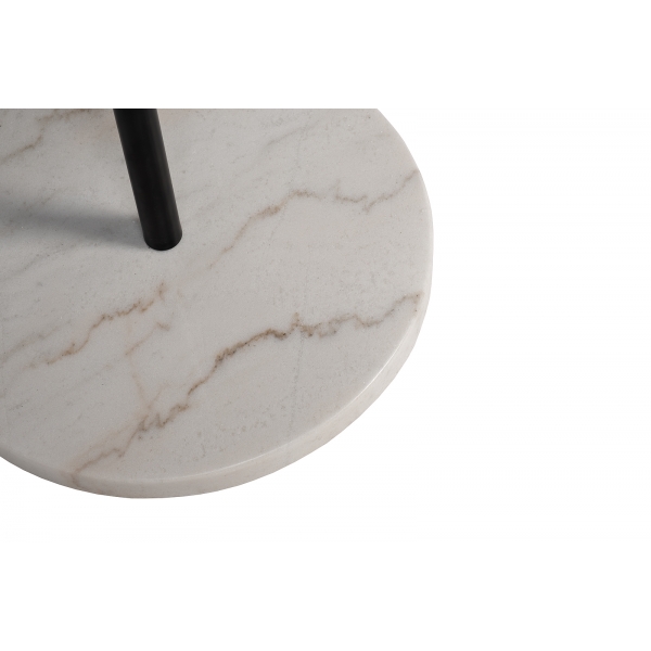 19-OA-9889 Зеркало напольное овальное рама черная d35*169см