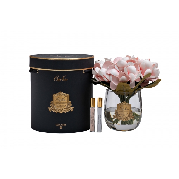 96CN-RG0002 Диффузор Magnolia pink , спрей Winter in Chateau 10ml + спрей Charente rose 10ml в упак.