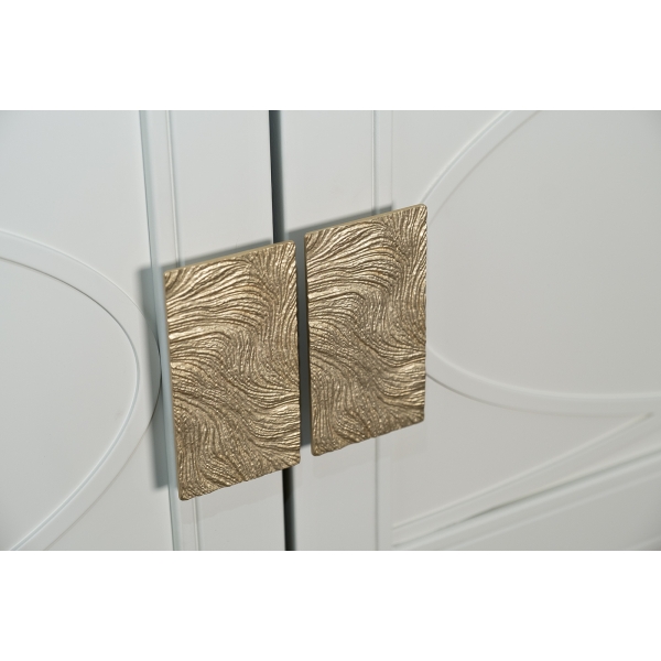 151SV-00009 Шкаф двухдверный бежевый 230*100*58см