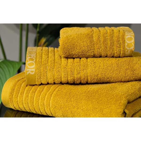 119VAL-11144 Полотенце Стелла горчичное 50*90