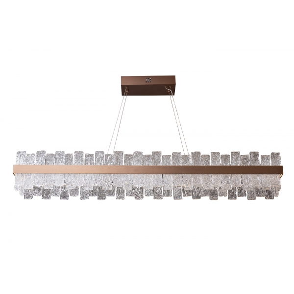 162FL-60082 Люстра подвесная прямоуг. 120см