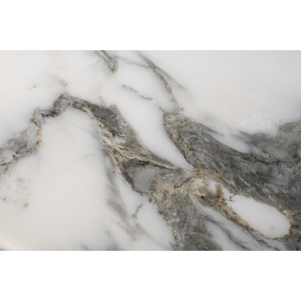 160KD-26500 Стол журнальный, мрамор Arabescato Corchia d90*28см