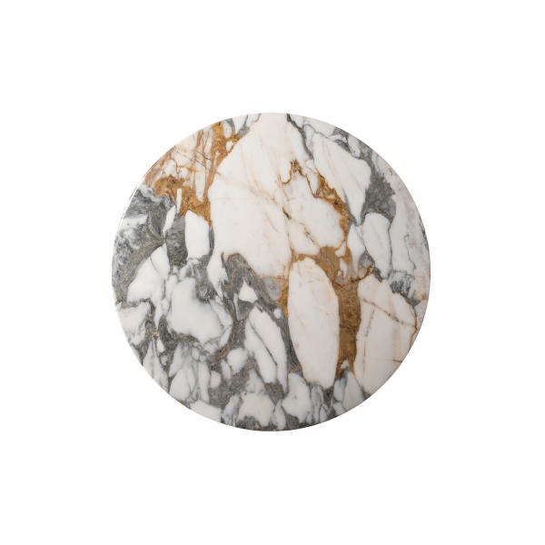 160KD-26500 Стол журнальный, мрамор Arabescato Corchia d90*28см