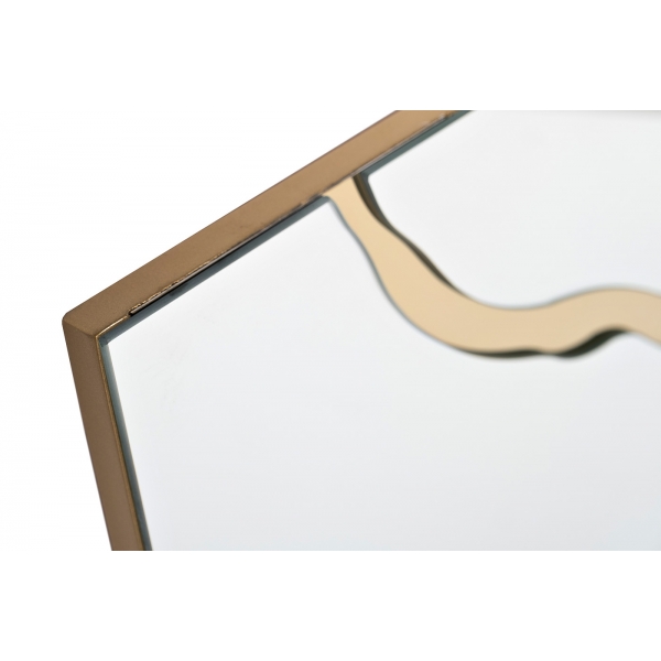 KFG194 Зеркало с золотым декором 110*76*2см