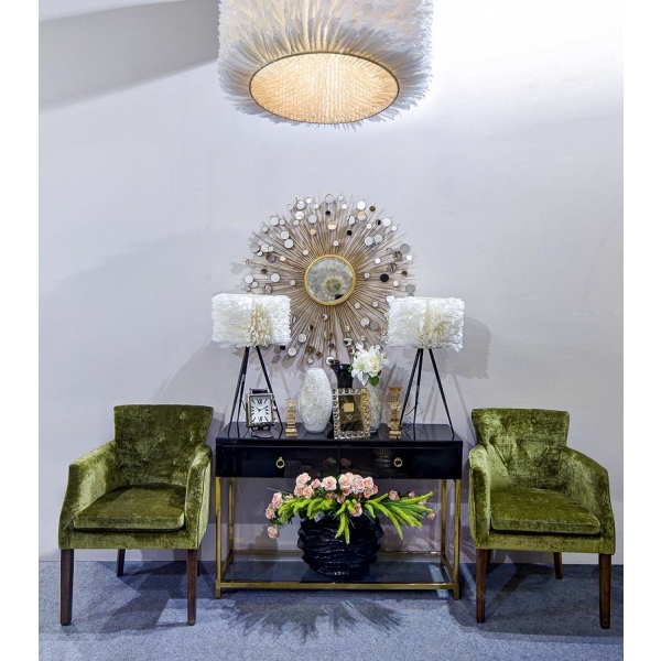 19-OA-5702 Зеркало диам.100, центр.диам.25см