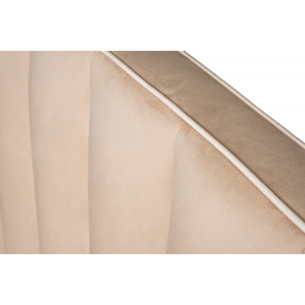 Кровать Odry c подъем.мех. велюр экрю Colt1009 186*220*120