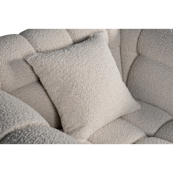 ZW-26801 Кресло Prato букле белый 120*106*74см