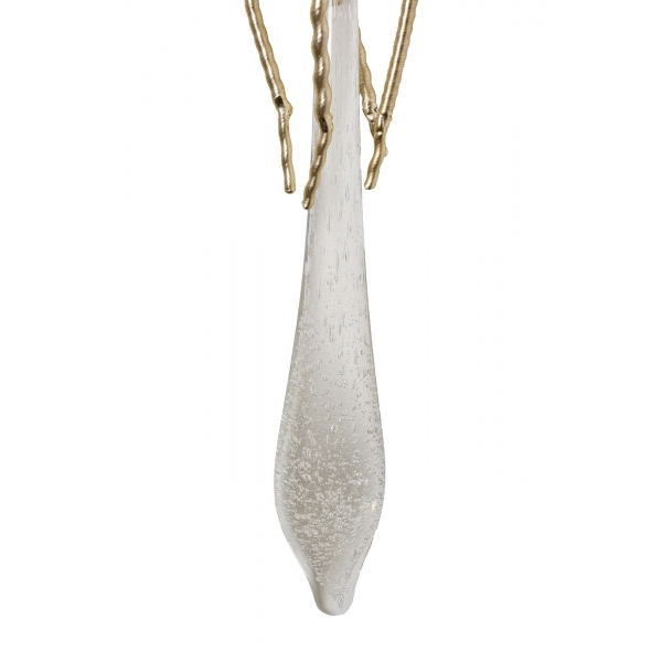 86-B029/1 Бра "Капля" 15*80 см, металл цвет шампань