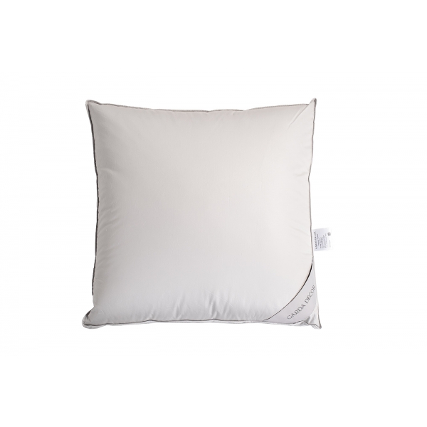 104BP-02077 Подушка Прима 68*68 экстра, 100% пух гусиный серый