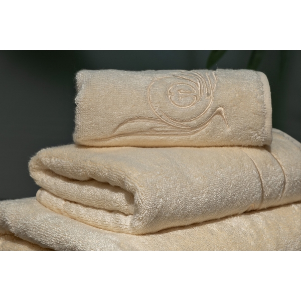 145ERT-00409 Полотенце Лирика модал экрю 30*50