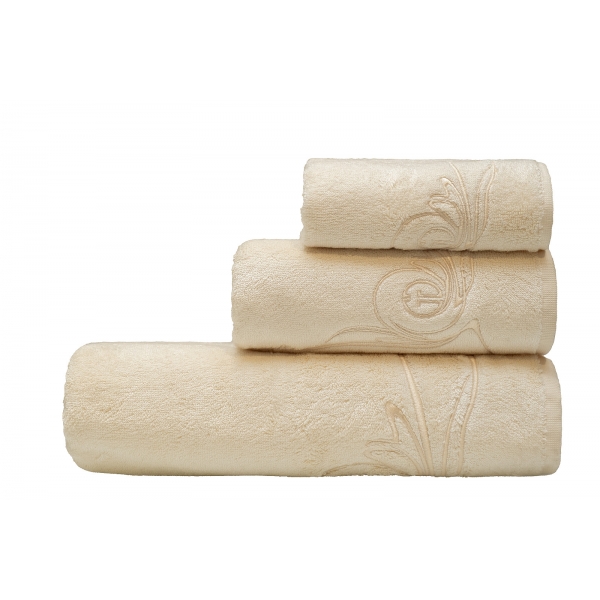 145ERT-00409 Полотенце Лирика модал экрю 30*50