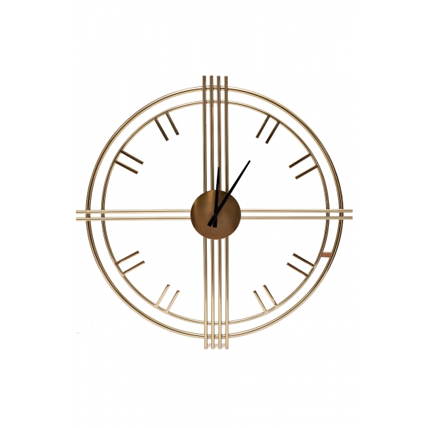 79MAL-5870-76 Часы настенные цвет золото d76см