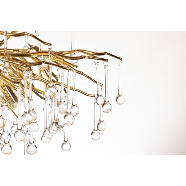 86-80151 Люстра 120*60*h.36см, металл цвет золото