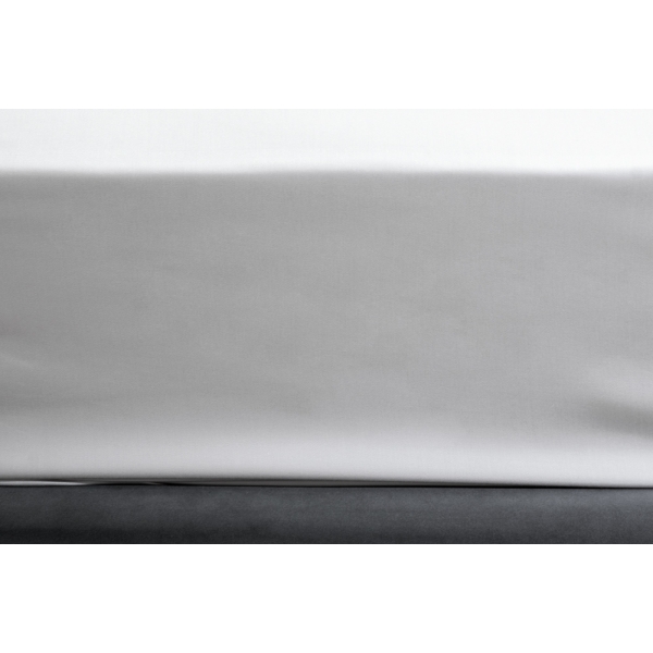 180JOD-18005 Простыня на резинке бамбук, серая 160*200*30