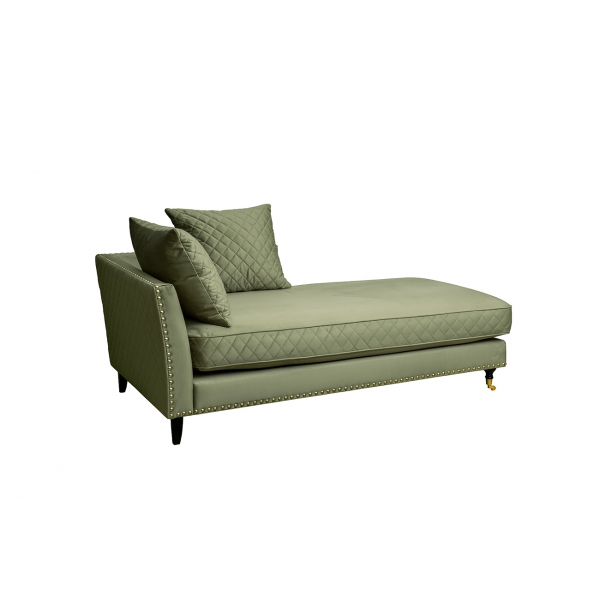 Диван-Кушетка Sorrento правая велюр оливковый Colt1002-OLIV 180*98*88см