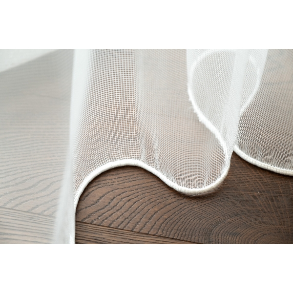 121GD-BON01-TUL BEL/1 Тюль ROMA  белый 275*320см