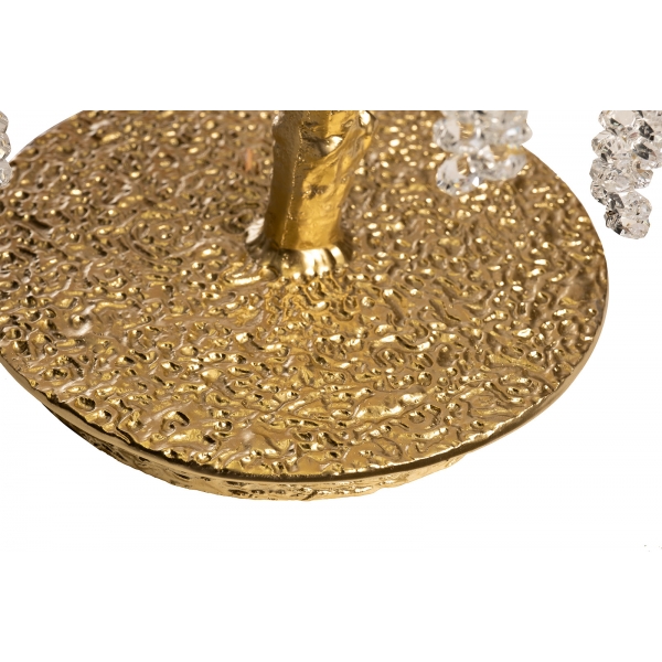 86-80860 Лампа настольная 35*h60 см, металл цвет золото