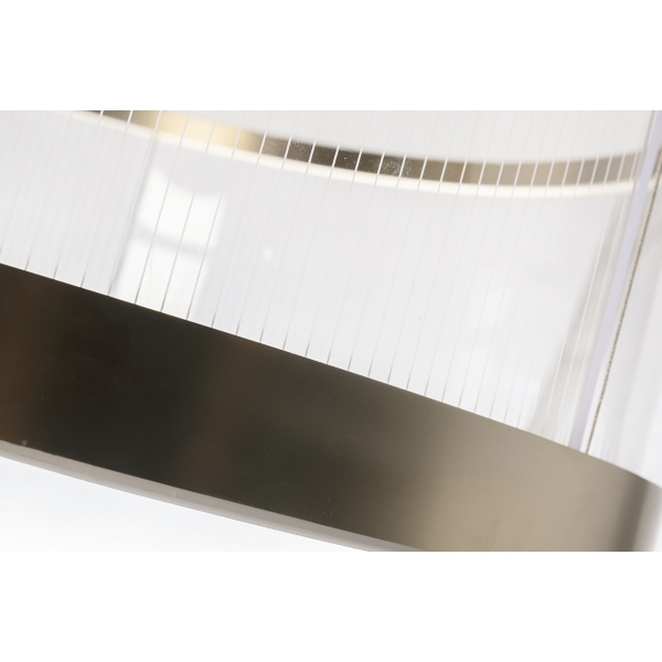 91GH-97077 Люстра подвесная шампань/акрил d76*h25см