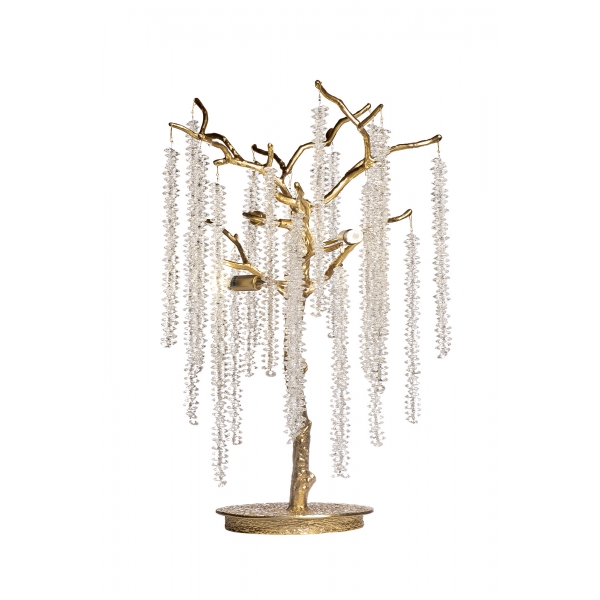 86-80860 Лампа настольная 35*h60 см, металл цвет золото