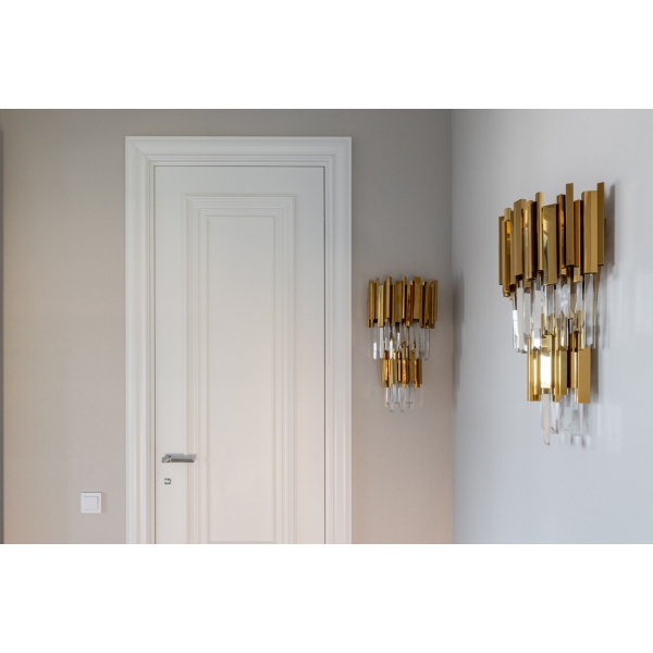 62GDM-81008 Бра Vittoria M золото 27*17*54см