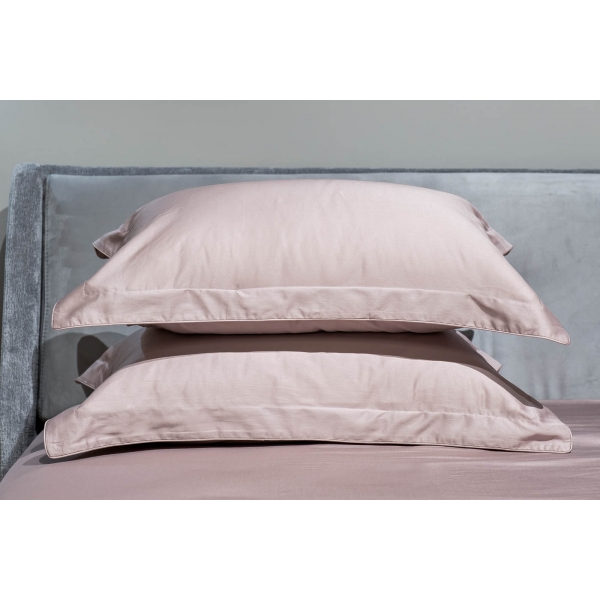 130HB-FSH18030-PROS ROS Простыня на резинке сатин пудреная роза 180*200*30