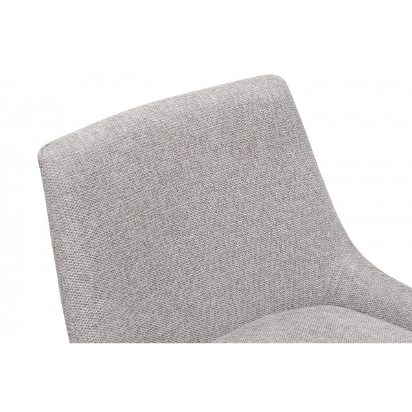 163YH-16963 Стул барный белый+бронза 45*49*101см