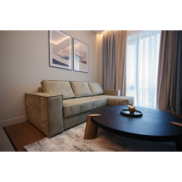 58DB-CT17191 Стол журнальн.Kong темный орех d138*33см,столешница d120